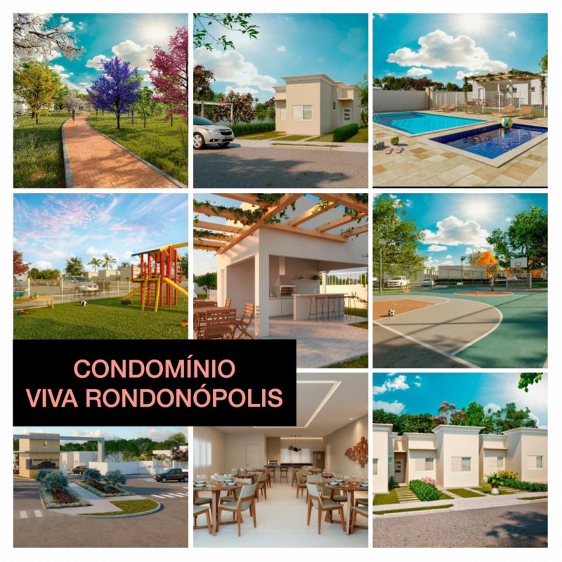 Casa em Condomnio - Venda - Vila Aurora - Rondonpolis - MT